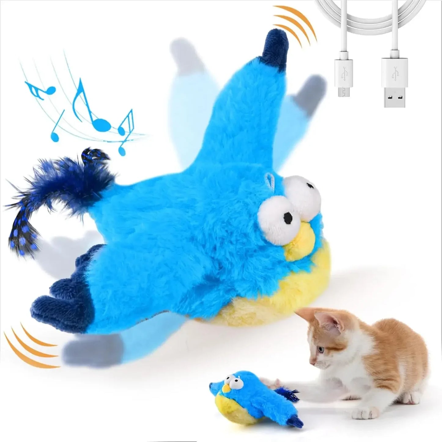 FlappyChase Interactive Cat Toy