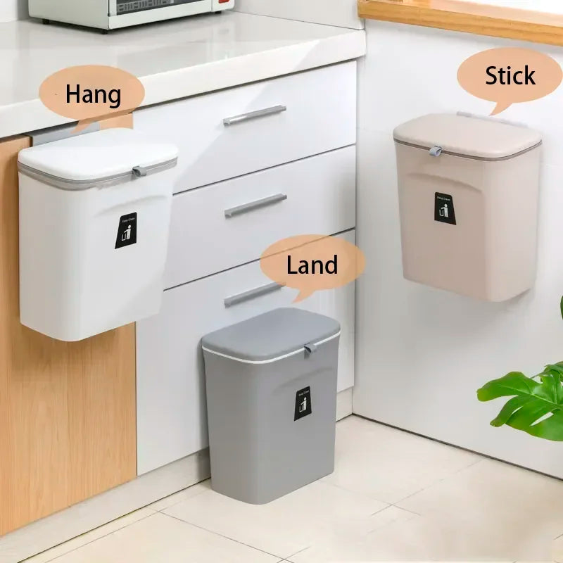 Wall-Mounted Bin