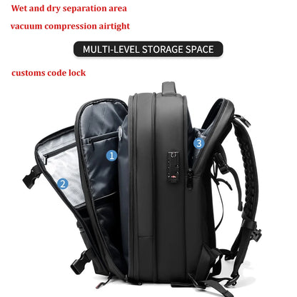 Vacuum Compression Backpack – Pack More, Carry Less