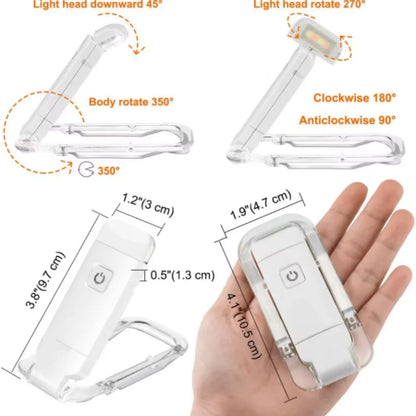 Portable Rechargeable Book Lamp