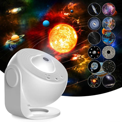 Night Light Galaxy Projector