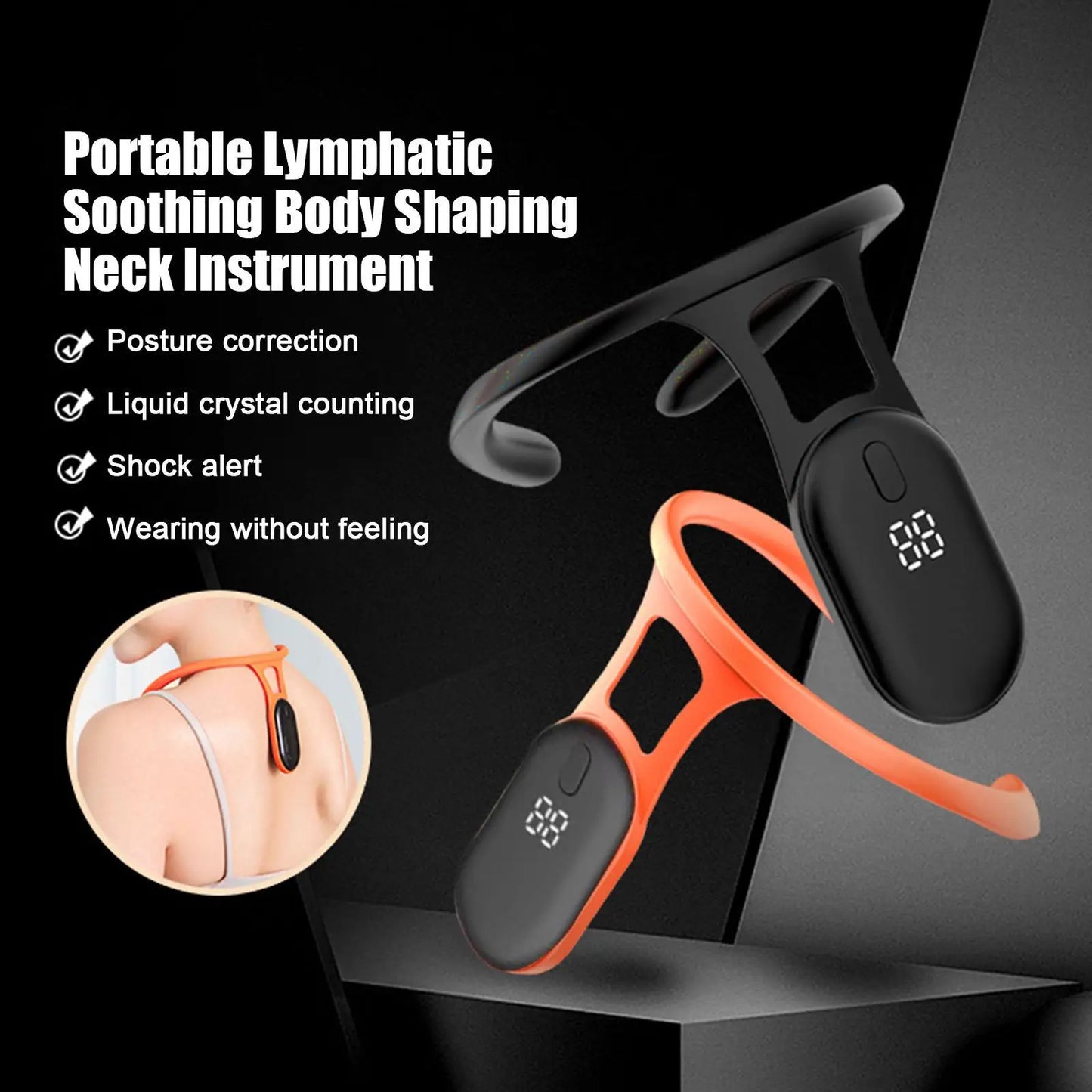 Ultrasonic Portable Lymphatic Relief Neck Instrument