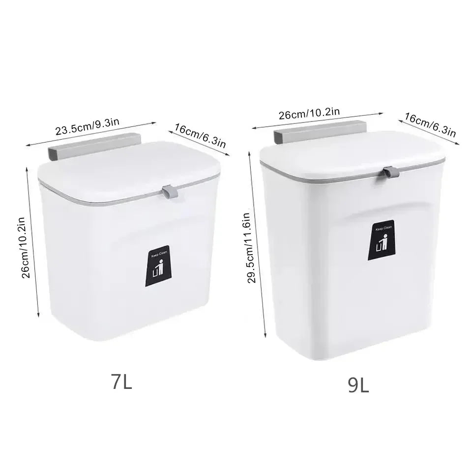 Wall-Mounted Bin