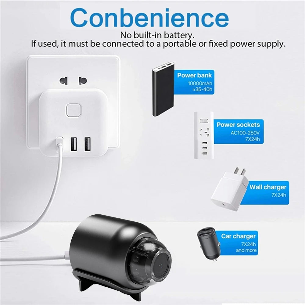 MiniCam™ - 1080P WiFi Baby Monitor & Security Cam