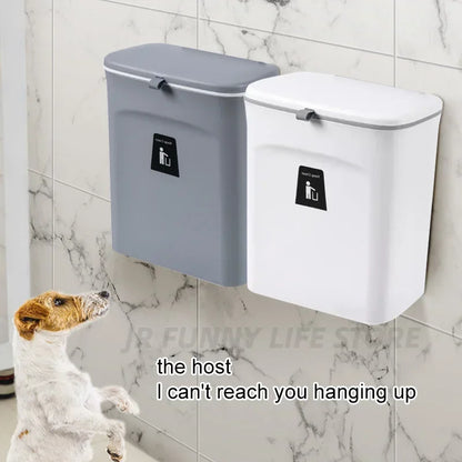 Wall-Mounted Bin