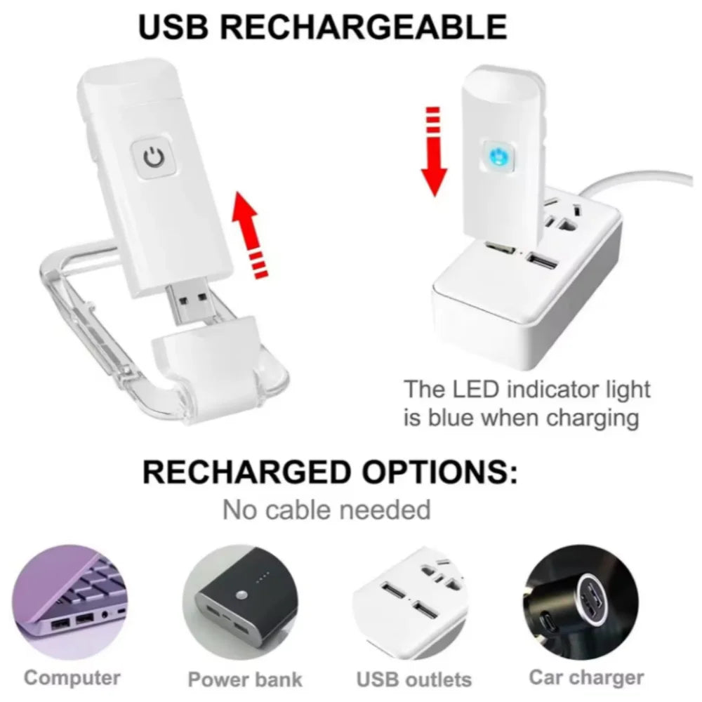 Portable Rechargeable Book Lamp