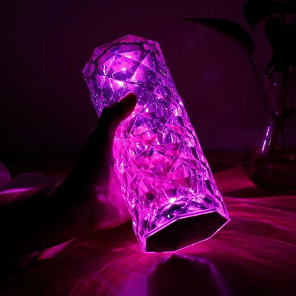 Touching Control Crystal Lamp