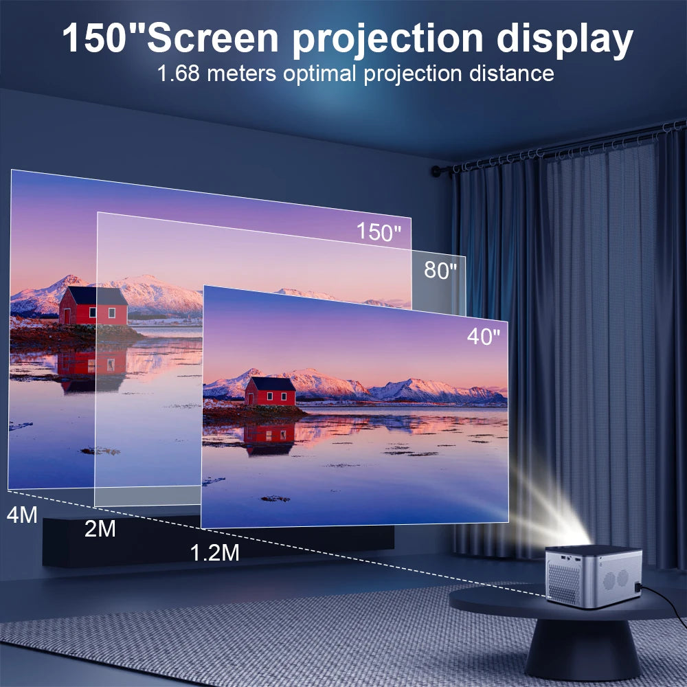 VisionBeam™ 4K Smart Cinema Projector