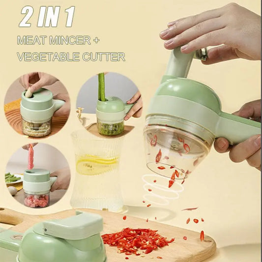 QuickChop™ - Electric Vegetable Cutter