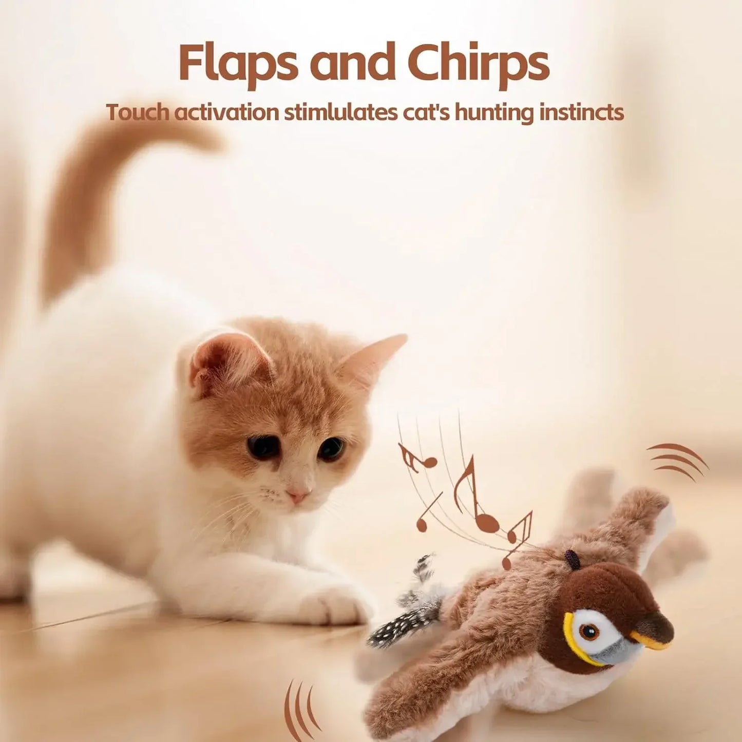 FlappyChase Interactive Cat Toy