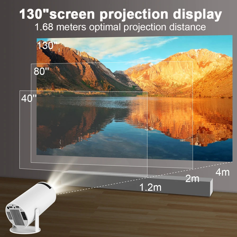 CineFusion™ 4K Android Projector