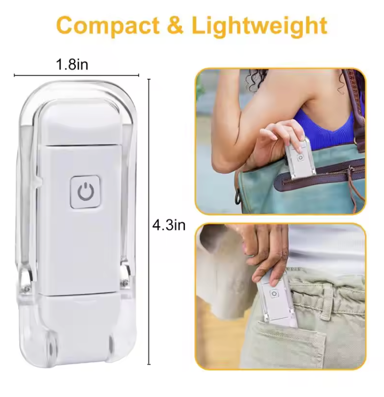 Portable Rechargeable Book Lamp