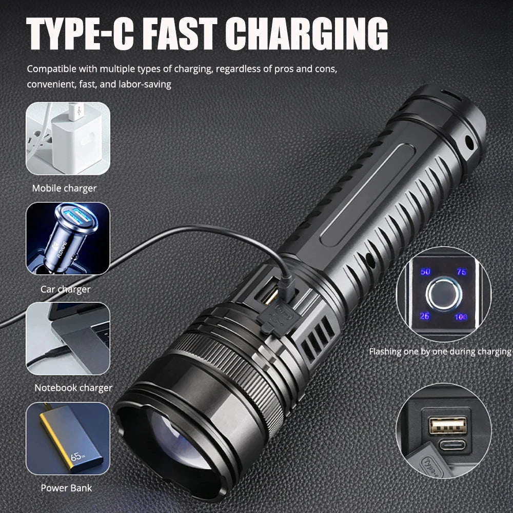 High Power Flashlight Pro