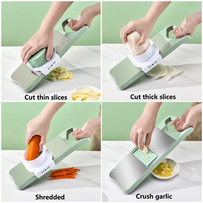 Multi-Cut™ Vegetable Slicer & Chopper