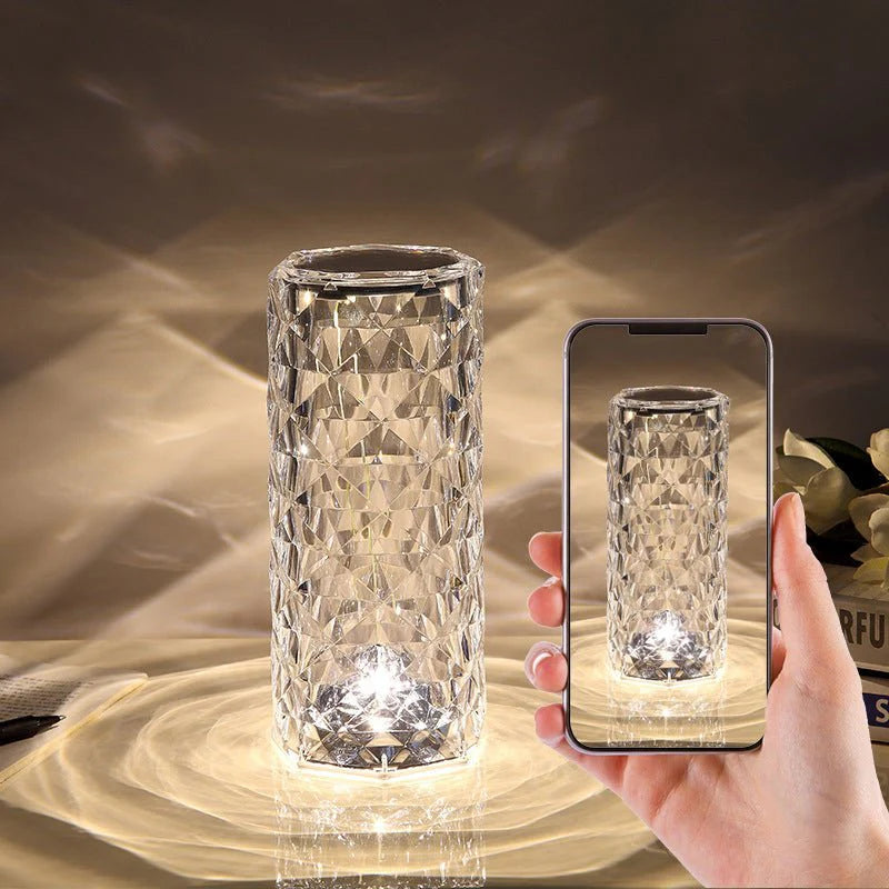 Touching Control Crystal Lamp